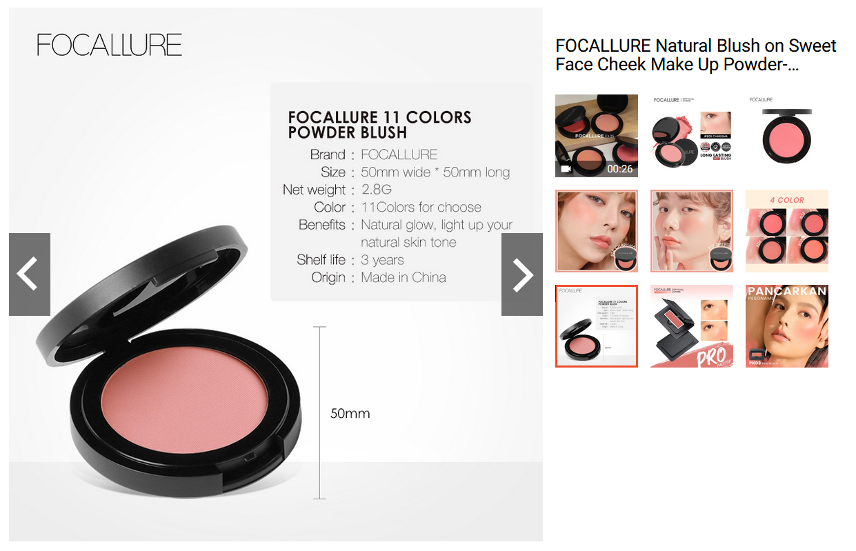 FOCALLURE Blush On