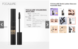 FOCALLURE Bomb Lashes Mascara