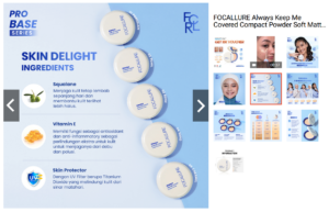 FOCALLURE Compact Powder