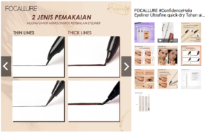 FOCALLURE ConfidenceHalo Eyeliner