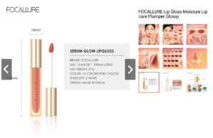 FOCALLURE Lip Gloss