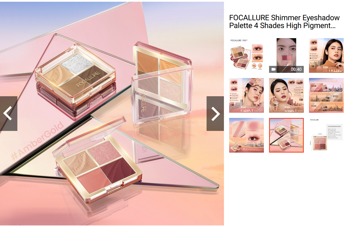 FOCALLURE Shimmer Eyeshadow Palette