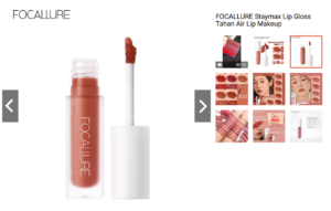 FOCALLURE Staymax Lip Gloss Tahan Air