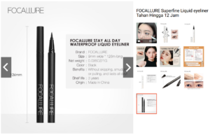 FOCALLURE Superfine Liquid Eyeliner