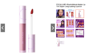 FOCALLURE SwitchMode Matte Lip Tint