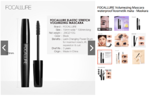 FOCALLURE Volumezing Mascara