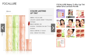 FOCALLURE Watery To Blur Lip Tint