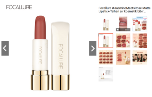 Focallure JasmineMeetsRose Matte Lipstick