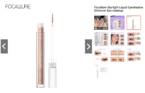 Focallure Starlight Liquid Eyeshadow Shimmer