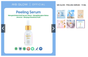 MS GLOW PEELING SERUM