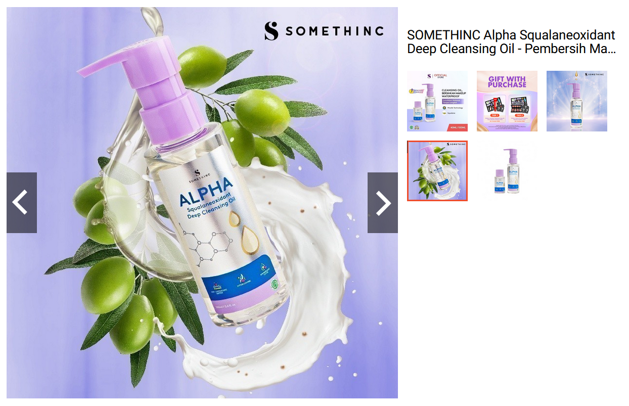 SOMETHINC Alpha Squalaneoxidant Deep Cleansing Oil