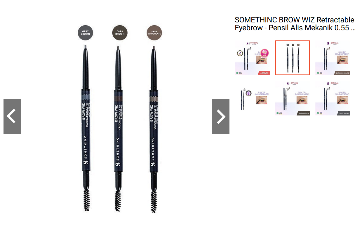 SOMETHINC BROW WIZ Retractable Eyebrow Pensil Alis Mekanik