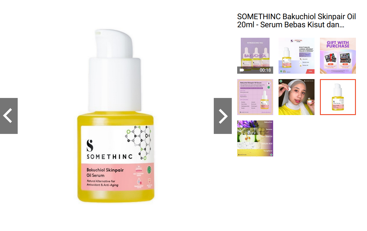 SOMETHINC Bakuchiol Skinpair Oil