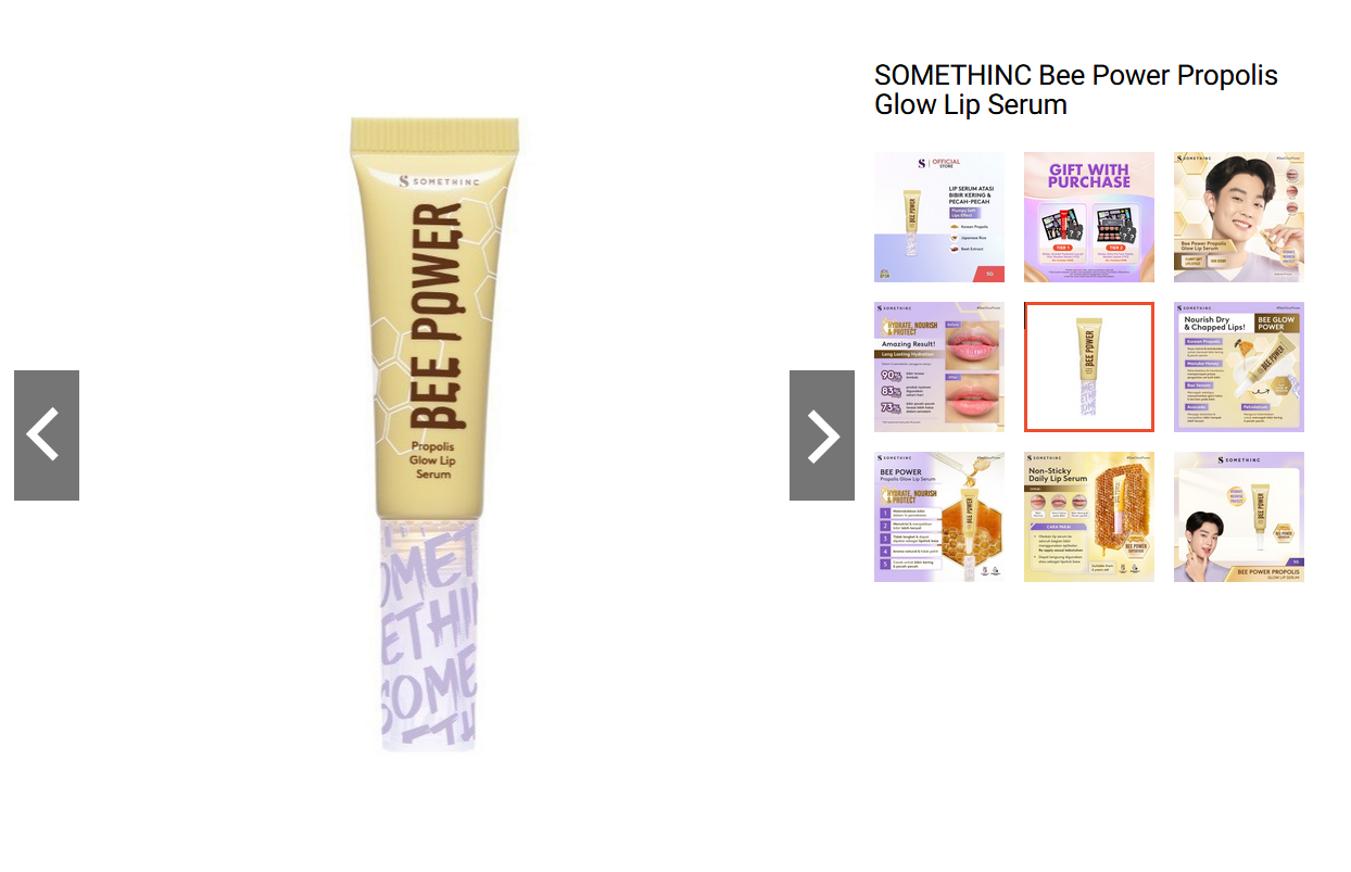 SOMETHINC Bee Power Propolis Glow Lip Serum