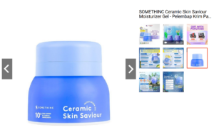 SOMETHINC Ceramic Skin Saviour Moisturizer Gel