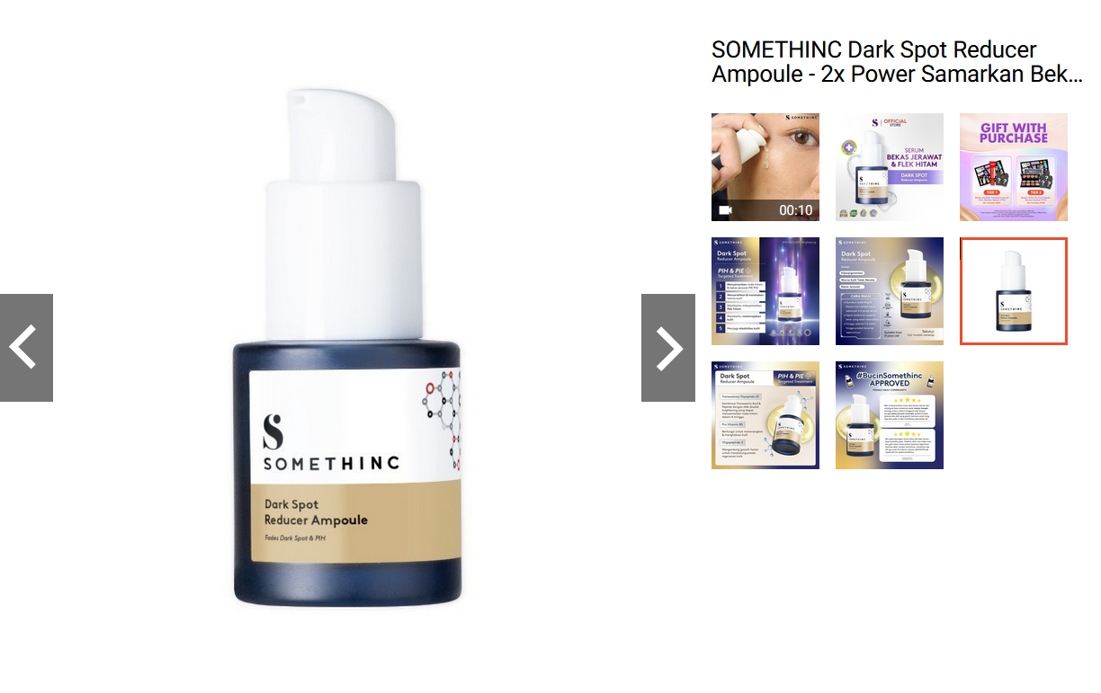 SOMETHINC Dark Spot Reducer Ampoule