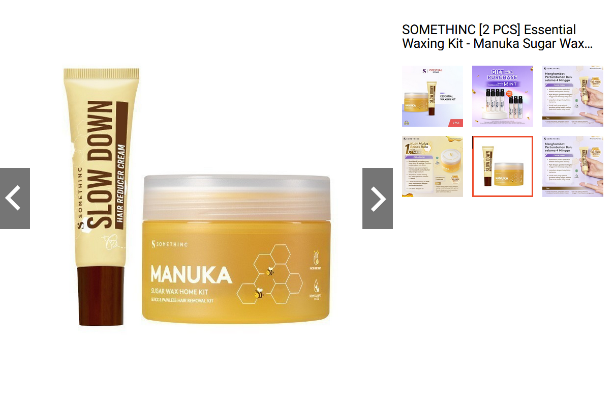 SOMETHINC Essential Waxing Kit