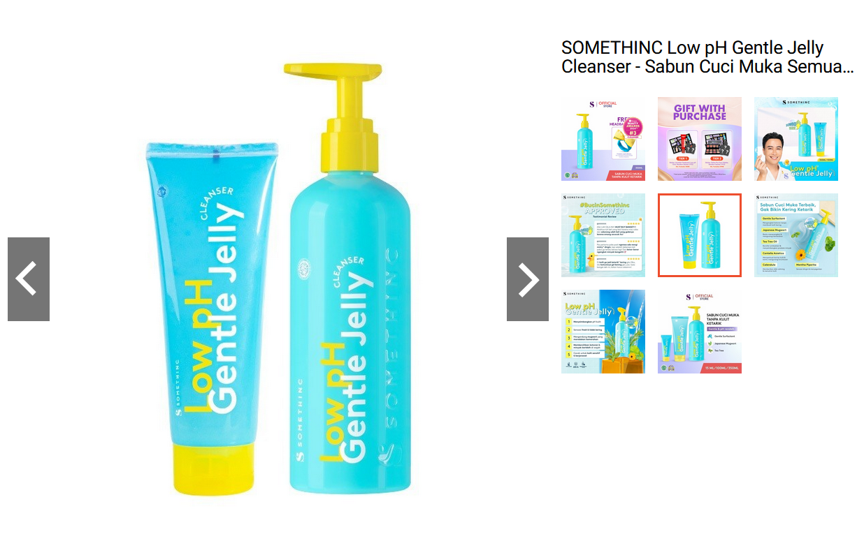 SOMETHINC Low pH Gentle Jelly Cleanser