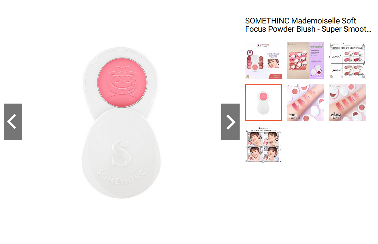 SOMETHINC Mademoiselle Soft Focus Powder Blush