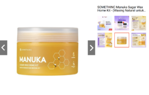 SOMETHINC Manuka Sugar Wax Home Kit