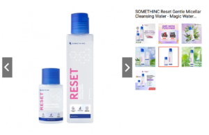 SOMETHINC Reset Gentle Micellar Cleansing Water