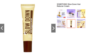 SOMETHINC Slow Down Hair Reducer Cream