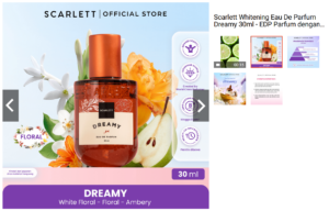 Scarlett Whitening Parfum