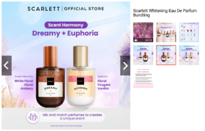 Scarlett Whitening Parfum Bundling