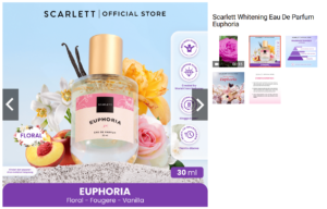 Scarlett Whitening Parfum Euphoria